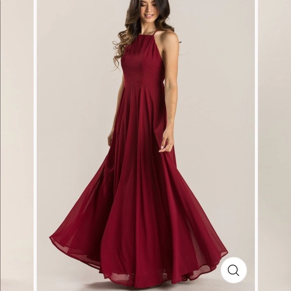 💅🏻NWT!💅🏻 “Emma Flowy Maxi Dress” in CORAL. Sz L. Wedding! Prom! Gala! - Picture 2 of 13